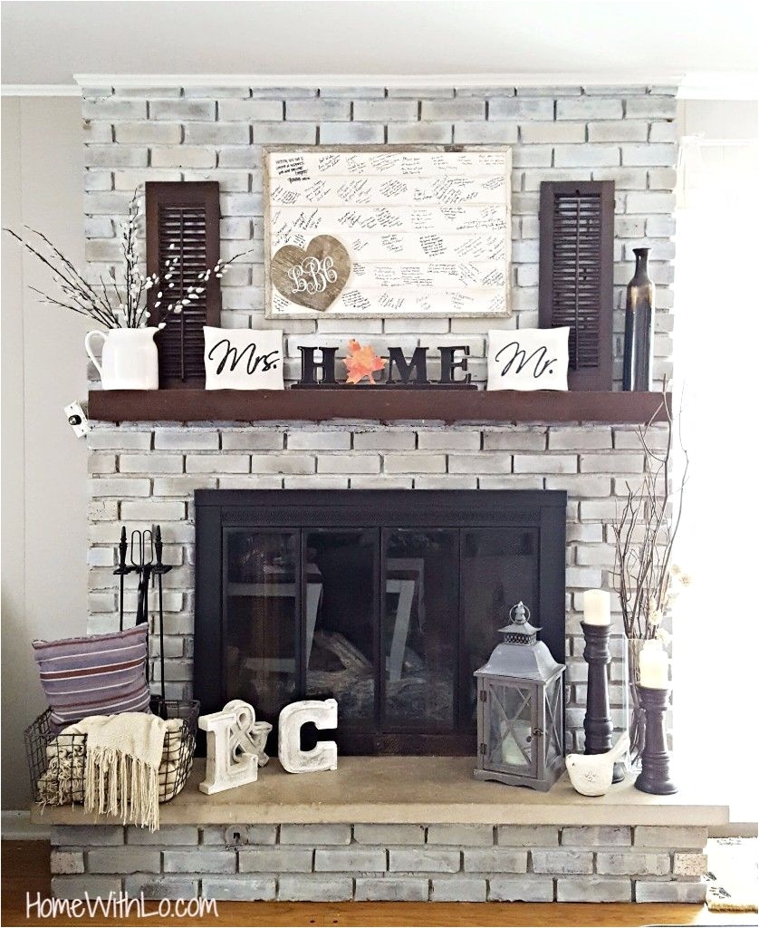 Fake Brick Fireplace Lovely Fake Fire for Non Working Fireplace Favorite Things Linky