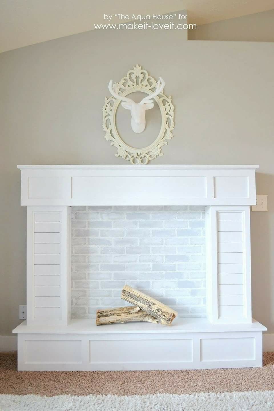 Fake Fireplaces that Look Real Awesome Pin by Jo Long On Build It Yourself