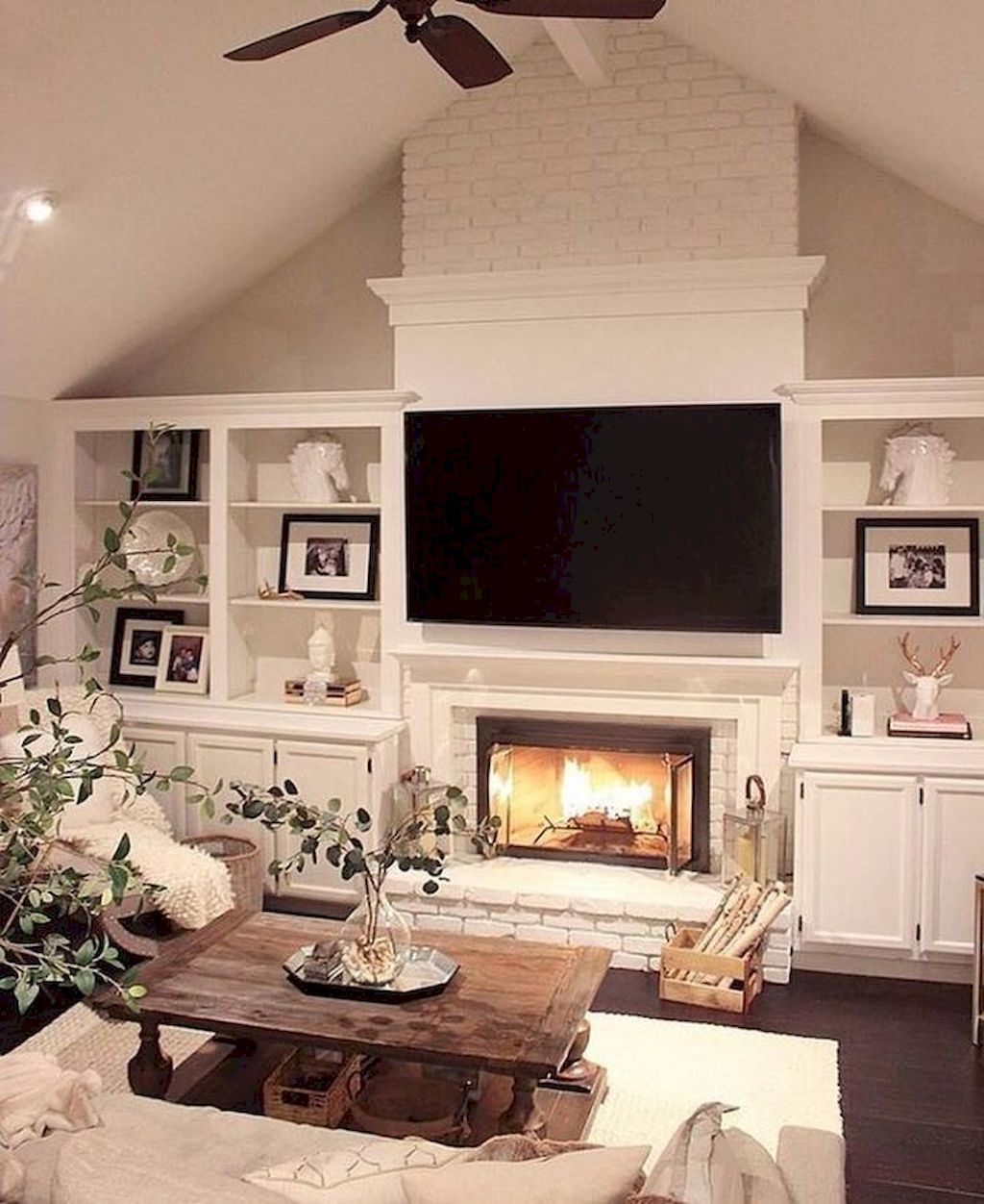 Farmhouse Style Fireplace Best Of 66 Best Farmhouse Living Room Remodel Ideas 47