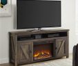 Farmhouse Tv Stand with Fireplace Elegant Media Fireplace with Remote