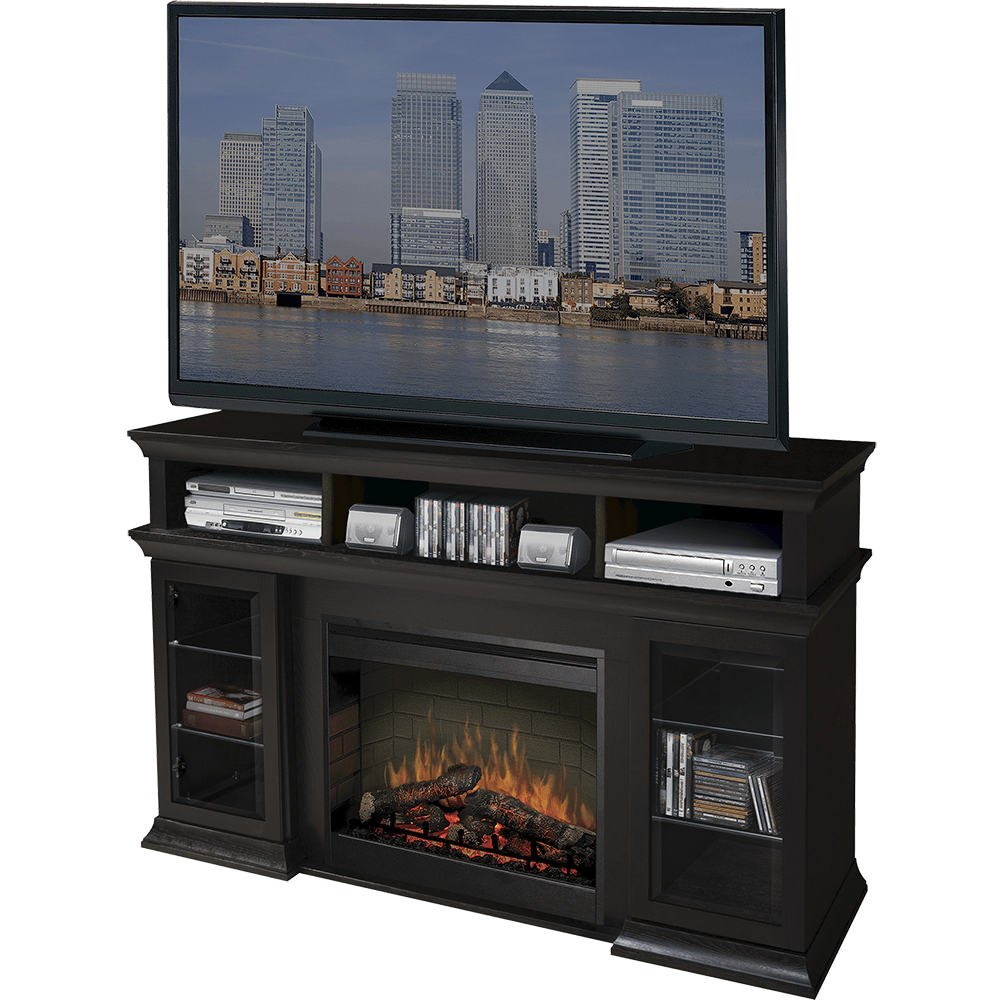 dimlex bennett media console logset main