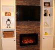 Faux Brick Fireplace Fresh Faux Fireplace Ideas Can Also Include Your Entertainment