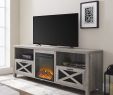 Faux Fireplace Entertainment Center Unique Corr Tv Stand for Tvs Up to 70" with Electric Fireplace