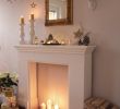 Faux Fireplace Mantel Diy Elegant Kaminumrandung House