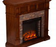 Faux Stone Electric Fireplace Elegant southern Enterprises Merrimack Simulated Stone Convertible Electric Fireplace