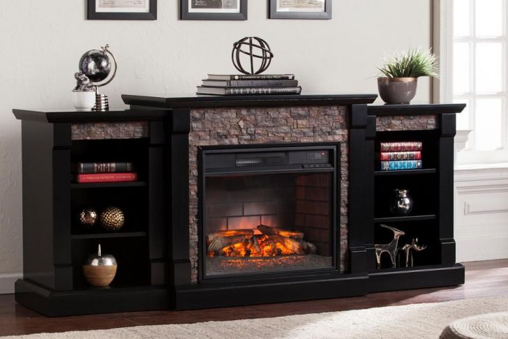Faux Stone Electric Fireplace Luxury southern Enterprises Nassau 71 75 In W Infrared Faux Stone