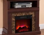 21 Lovely Faux Stone Electric Fireplace Tv Stand