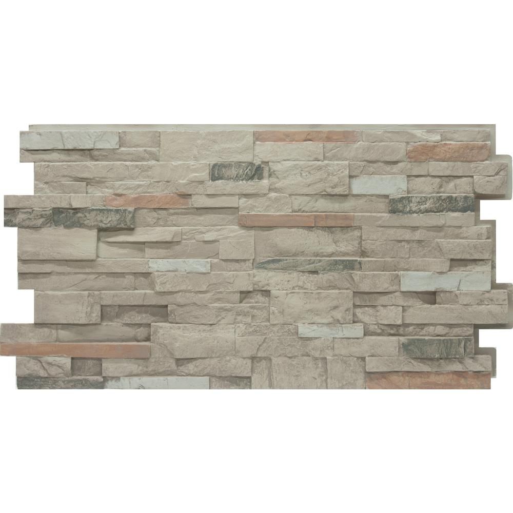 Faux Stone Fireplace Home Depot Beautiful Urestone 24 In X 48 In Stacked Stone 110 Desert Oasis