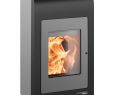 Ferguson Fireplace Unique Pelletofen Haas sohn Hsp 2 17 Home Ii Perl Schwarz Grau 8kw Raumluftun