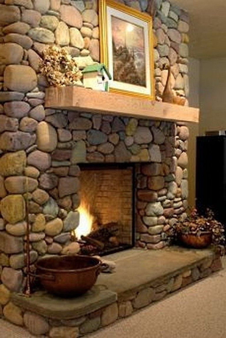 Field Stone Fireplace Luxury 26 Awesome Traditional Stone Fireplace Decorating Ideas You