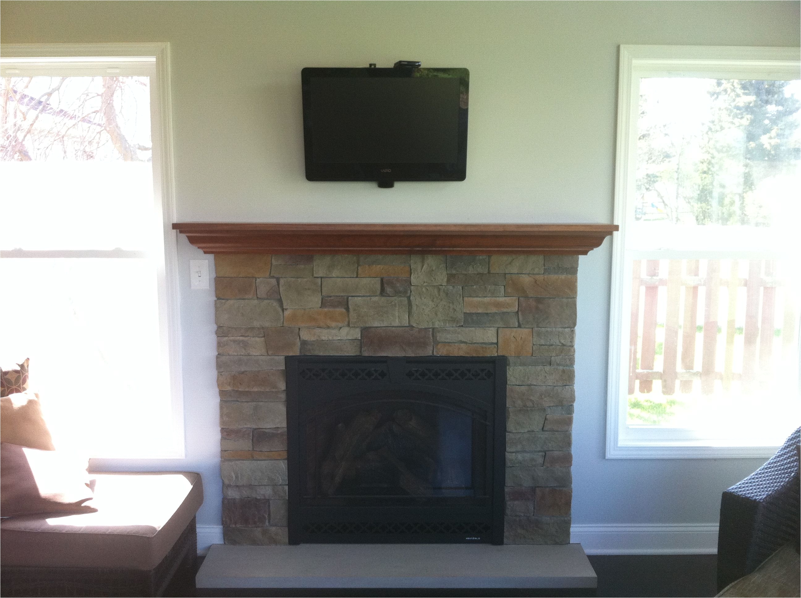 Fieldstone Electric Fireplace Lovely How to Build A Gas Fireplace Mantel