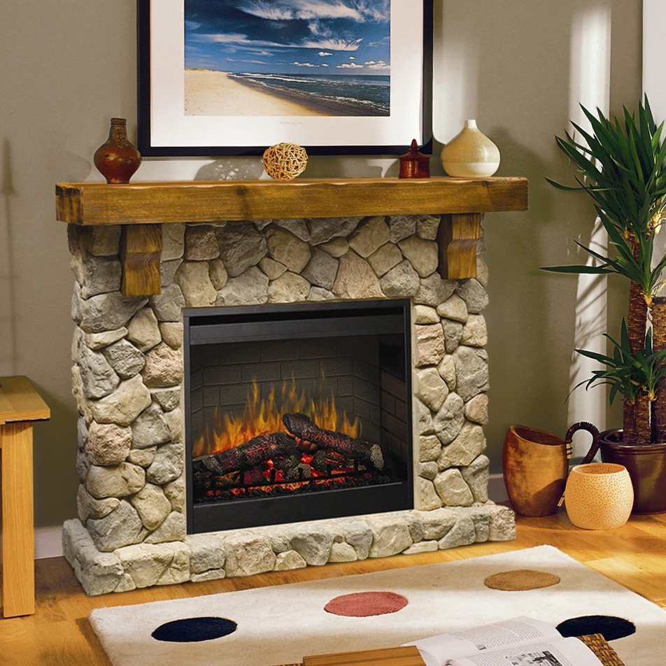 dimplex fieldstone electric fireplace fireplaces at fieldstone fireplace l 8b2272ff8de8f2f6