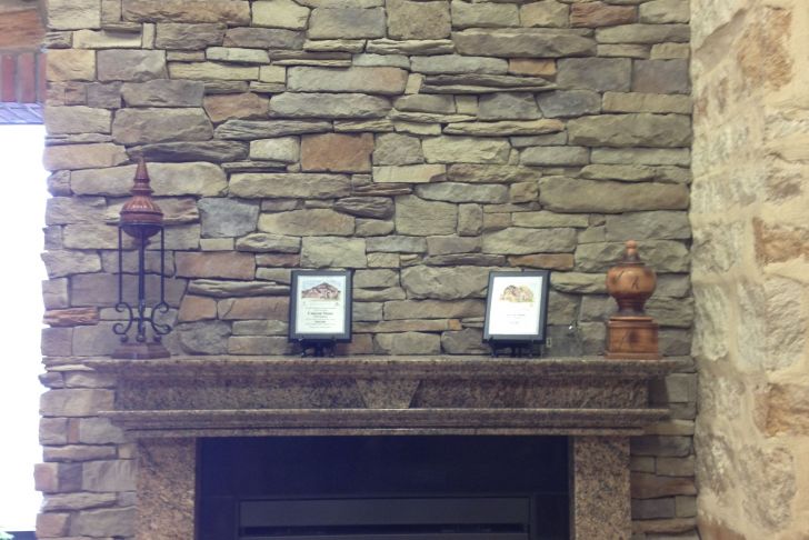 Fieldstone Fireplace Lovely Canyon Stone southern Ledge Suede