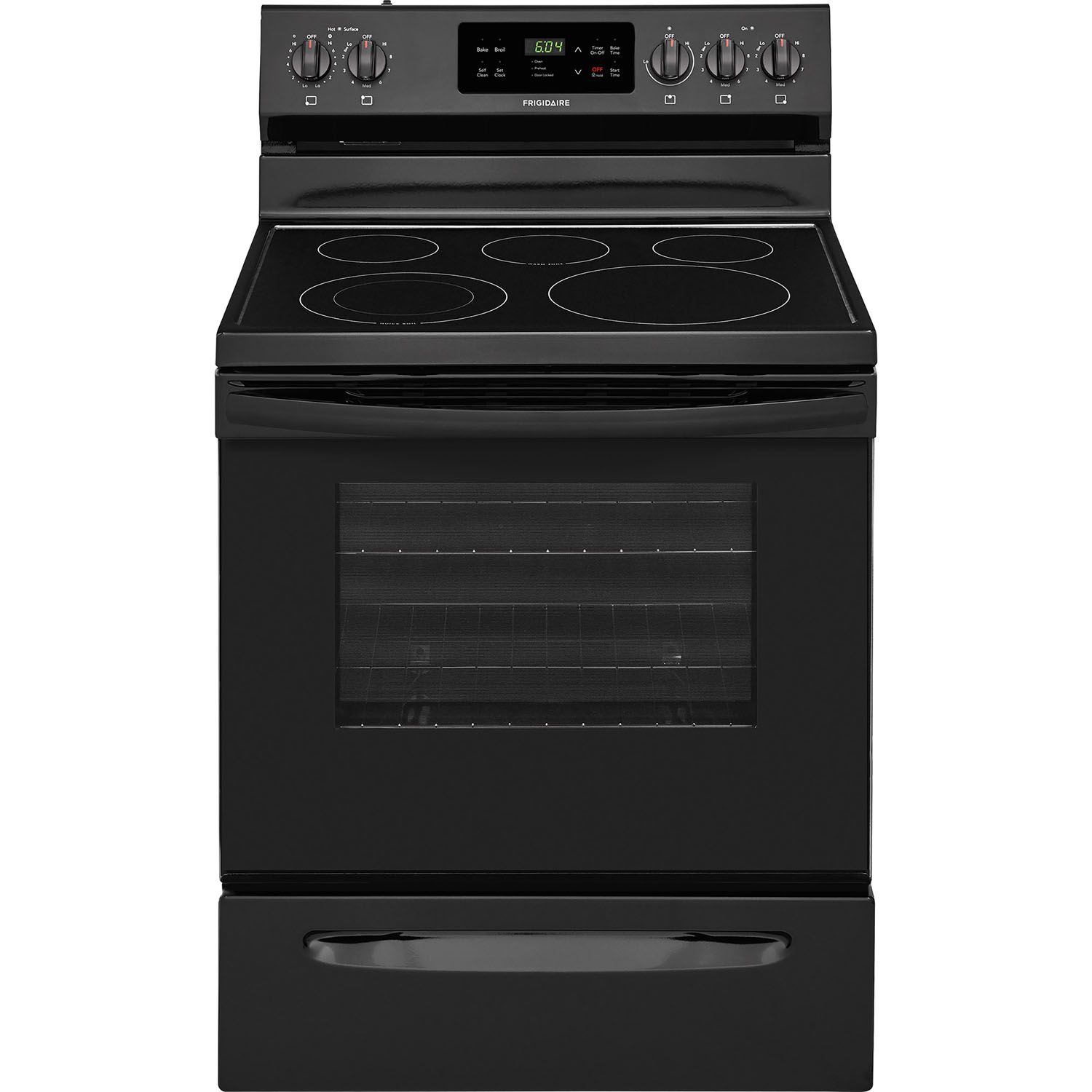 Fingerhut Electric Fireplaces Lovely Frigidaire Frigid 30" 5 3 Cu Ft Freestanding Electric Range Black