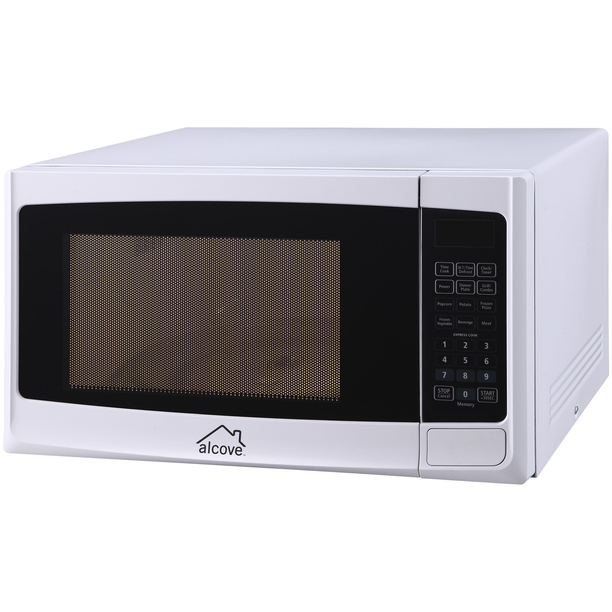 Fingerhut Electric Fireplaces Unique Alcove 0 7 Cu Ft 700 Watt Microwave Oven White