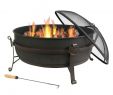 Fireplace Accessories Walmart Inspirational Sunnydaze Steel Cauldron Fire Pit Spark Screen Home Garden