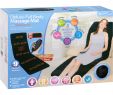 Fireplace Accessories Walmart Lovely Health touch Deluxe Full Body Massage Mat with soothing Heat