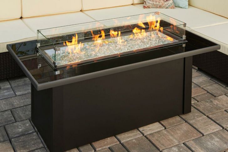 Fireplace Accessories Walmart New Outdoor Greatroom Monte Carlo 59 3 In Fire Table with Free Cover
