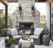 Fireplace and Patio Place Elegant Country French Loggias Traditional Home