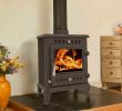 Fireplace andirons and Grates Awesome Foxhunter Ec B5 Multifuel Cast Iron Woodburner 6kw Black