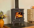 Fireplace andirons and Grates Awesome Foxhunter Ec B5 Multifuel Cast Iron Woodburner 6kw Black