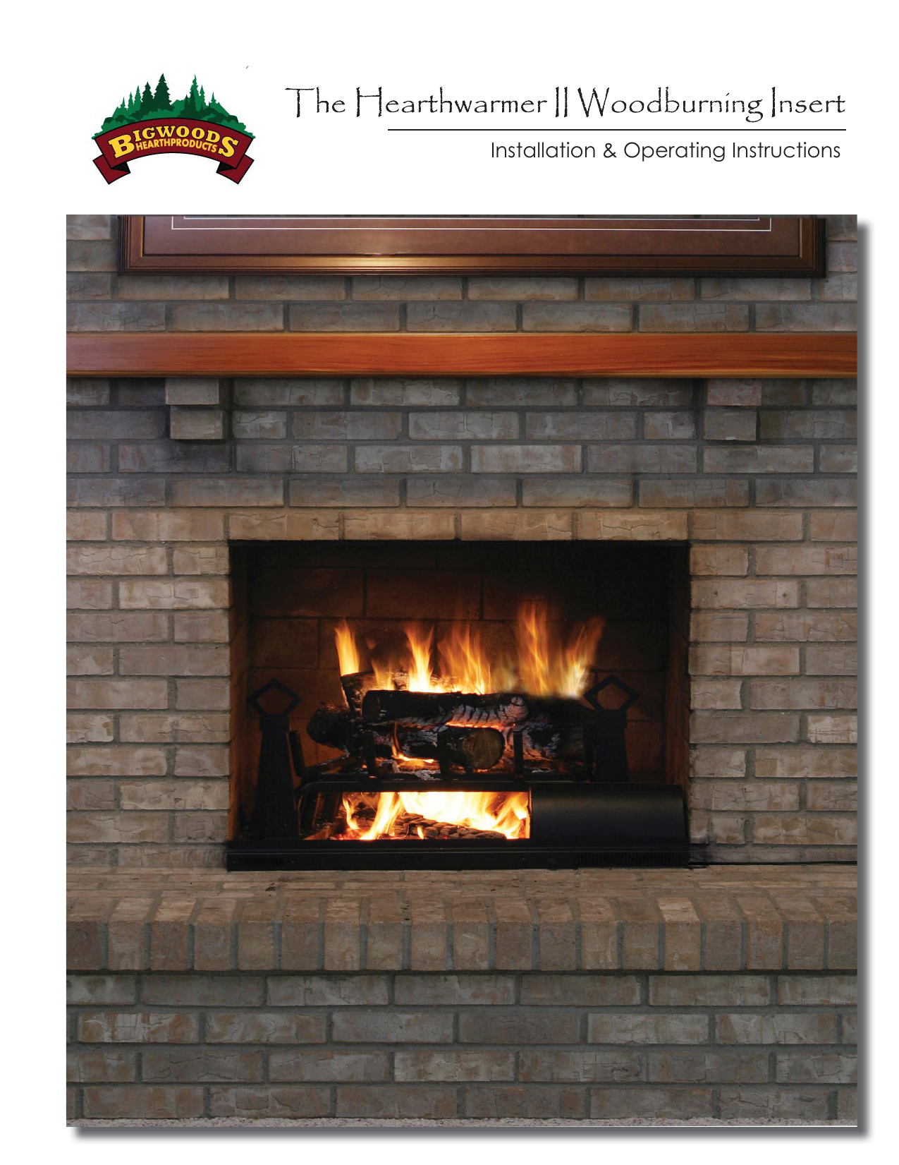 Fireplace andirons and Grates Inspirational Installation Instructions Big Woods Hearth Products