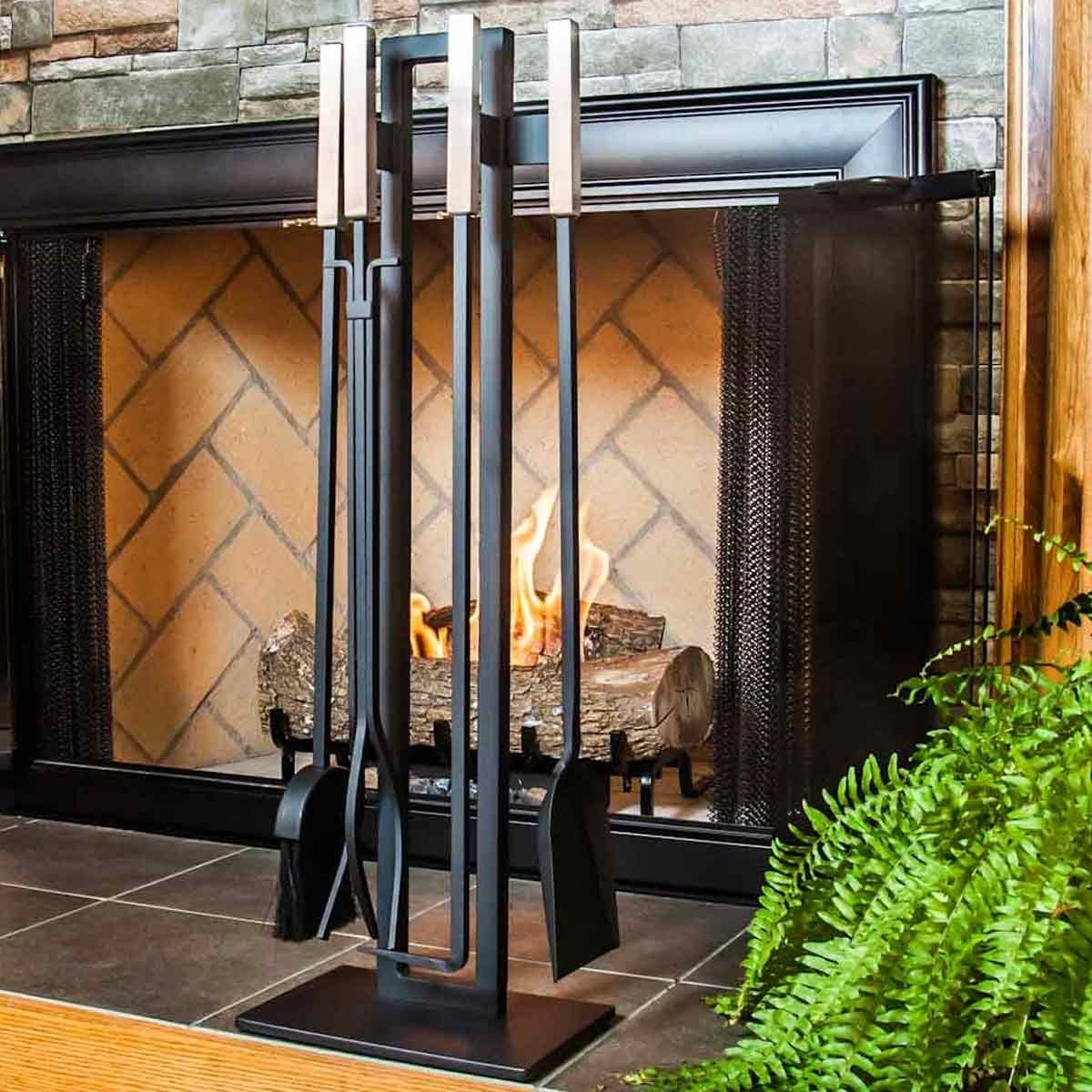 Fireplace andirons and Grates Inspirational Wood Stove tools tool Sets Fireplace tool Set