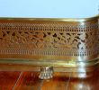 Fireplace andirons and Grates Luxury Antique English Superbly Pierced Brass Fireplace Fender