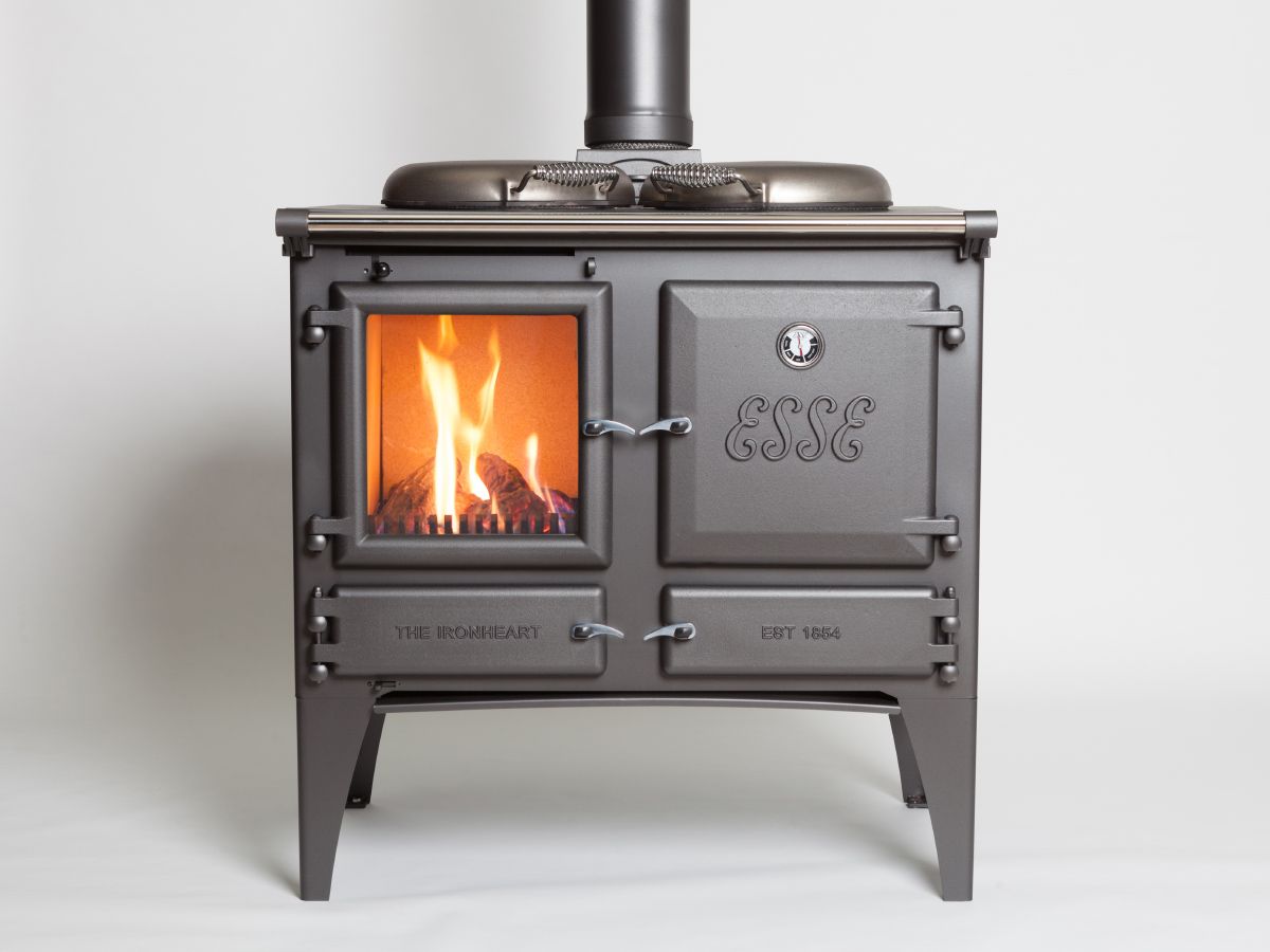 Fireplace Backing New the Ironheart Multifuel Cooker Warms the Room too In 2019