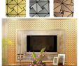 Fireplace Backsplash Lovely 30x30cm Mosaic Aluminum Tile Self Adhesive Wallpaper Kitchen Backsplash Sticker