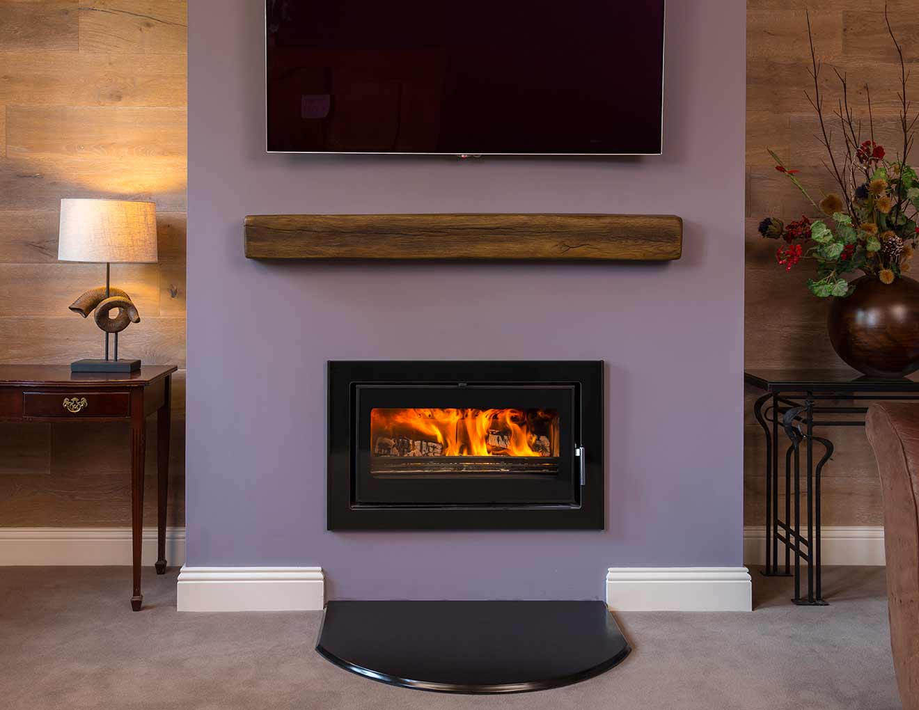Fireplace Basket Luxury Cassette Stoves Wood Burning & Multi Fuel Dublin