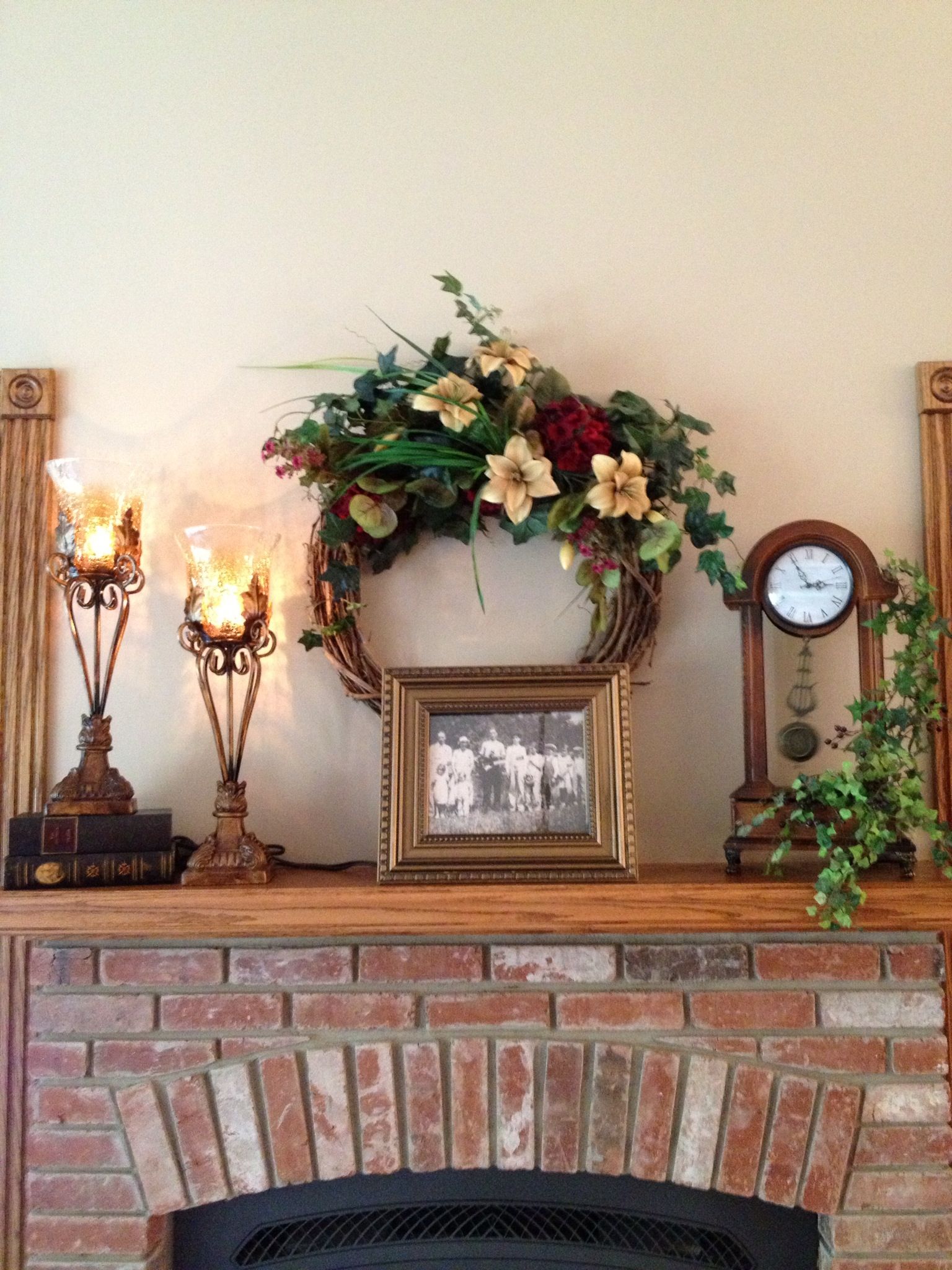 Fireplace mantle Susan s Board 7b8d0d41ae df83cda3a