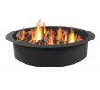 Fireplace Brick Cleaner Home Depot New Sunnydaze Decor 36 In X 36 In Round Heavy Duty Steel Wood Burning Fire Pit Rim Liner