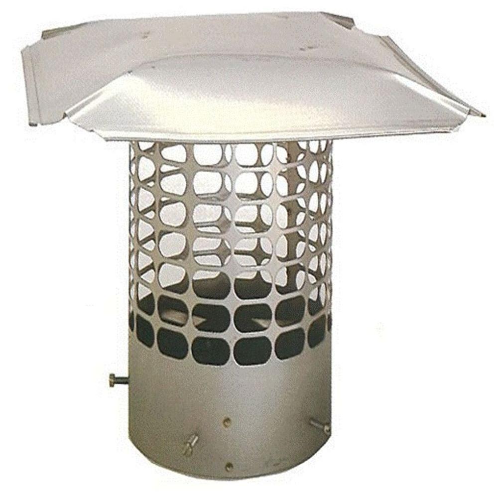 Fireplace Brick Cleaner Home Depot New the forever Cap 8 25 In Round Adjustable Stainless Steel Chimney Cap