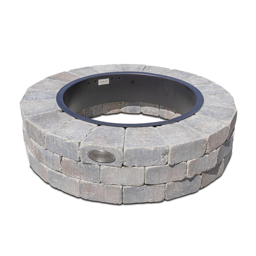 Fireplace Brick Home Depot Awesome Necessories Grand 48 In Fire Pit Kit In Bluestone