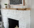 Fireplace Brick Liner Elegant Refresh Brick Fireplace Charming Fireplace