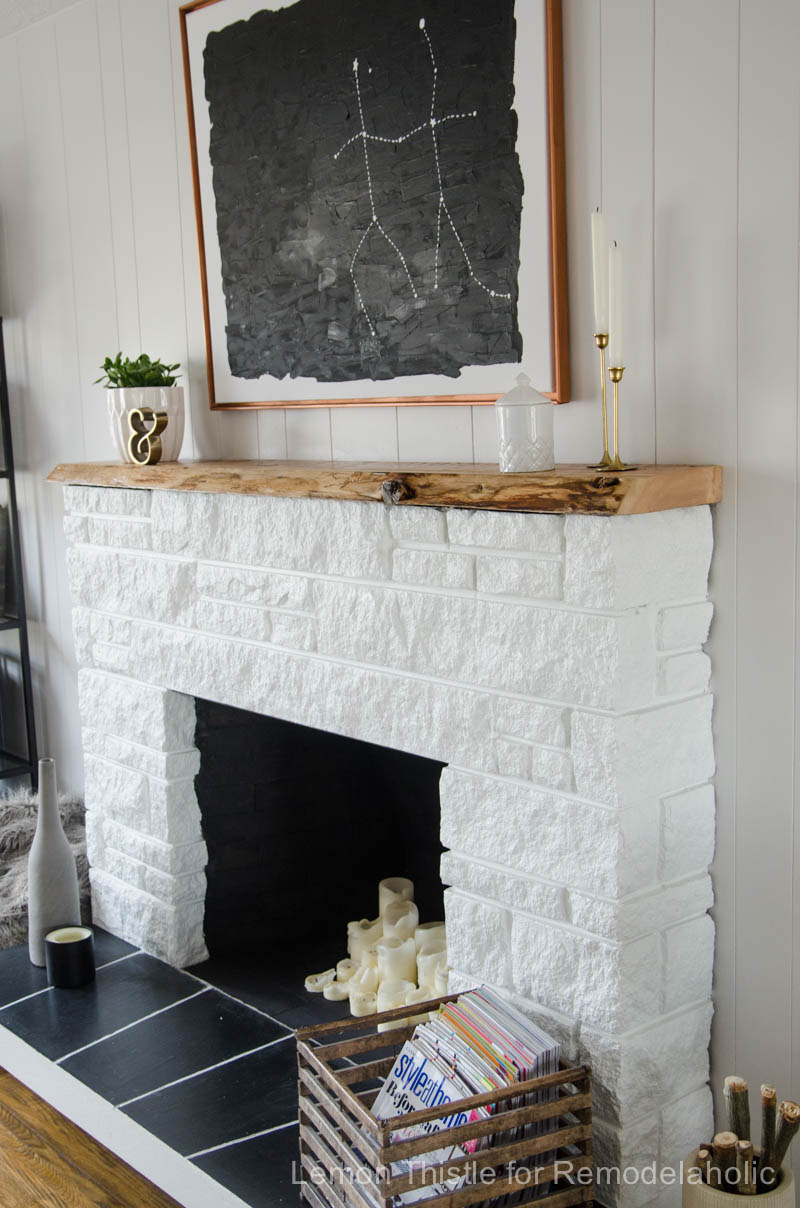 refresh brick fireplace Charming Fireplace fire