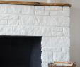 Fireplace Brick Liner Unique Refresh Brick Fireplace Charming Fireplace
