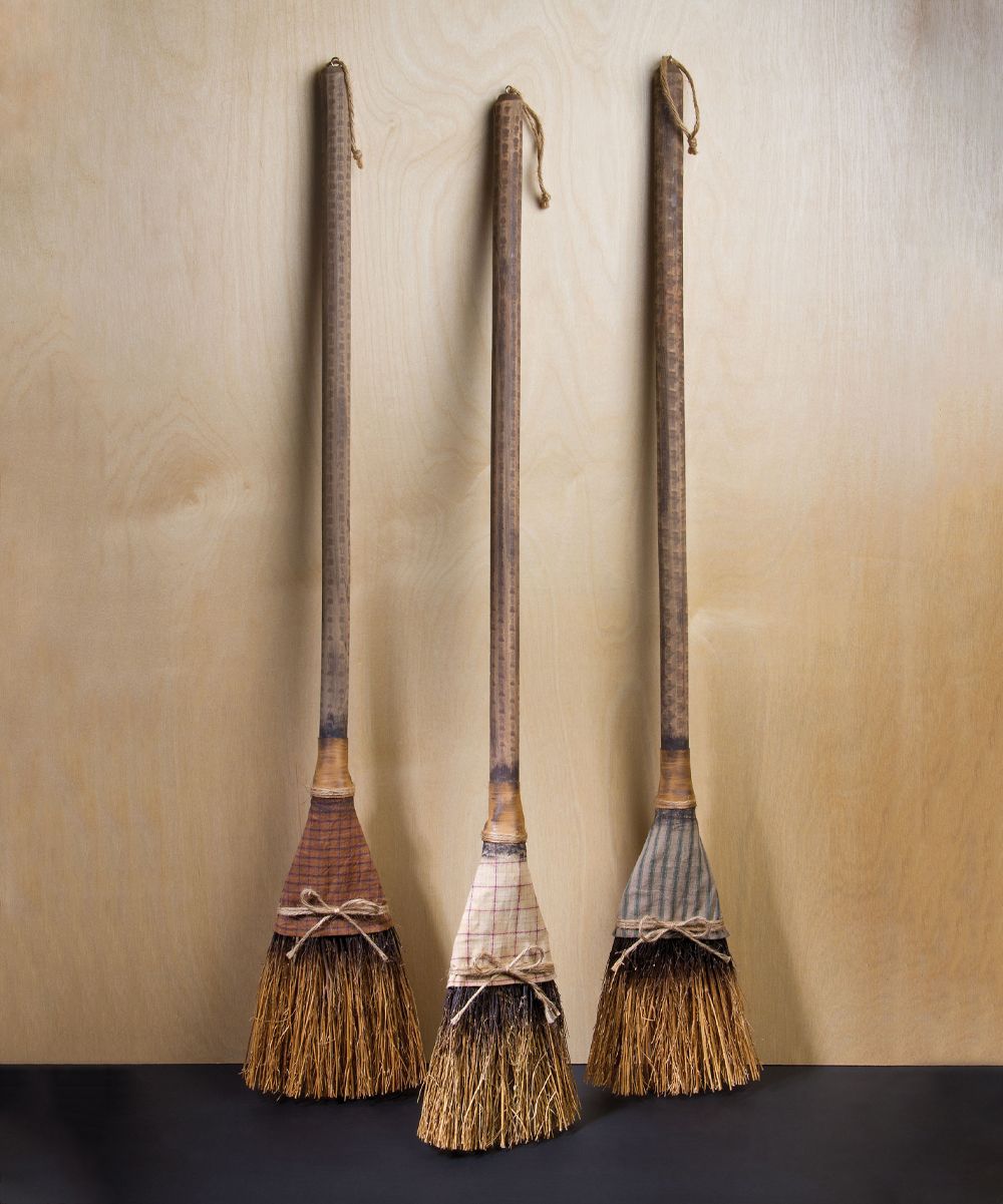 Ohio Wholesale Inc Olde Primitive Brooms Set f1020d c5c4f99e3b4b5a