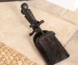 Fireplace Broom Unique Personalised Black Fireside Hearth Set