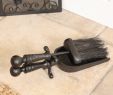 Fireplace Brush Fresh Personalised Black Fireside Hearth Set