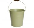 Fireplace Bucket Elegant Personalised Laurel Green Home and Garden Bucket