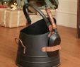 Fireplace Bucket Fresh Copper Fireside Fuel Bucket with Shovel