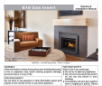 Fireplace Burner Kit Elegant Regency Fireplace Products E18 Installation Manual