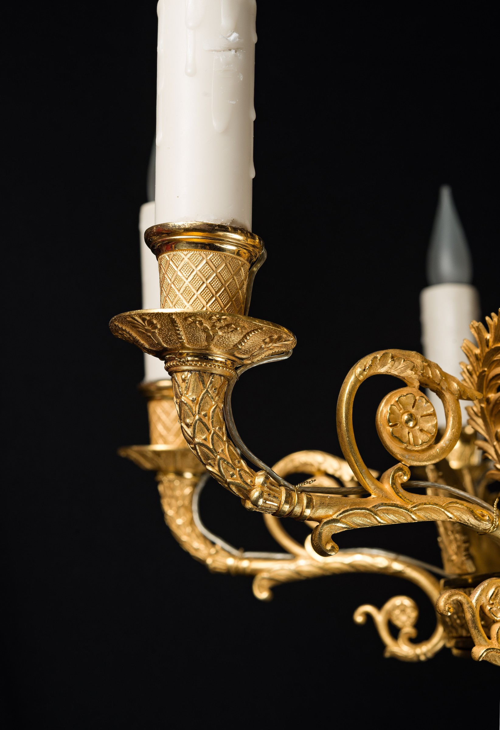 Fireplace Candelabra Luxury andrei Schreiber attributed to A Russian Empire Eight