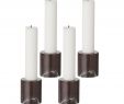 Fireplace Candle Set Luxury Marble Candle Holder Set Of 4