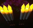 Fireplace Candle Set Unique Halloween House Decoration Flameless Taper Candles Set Of