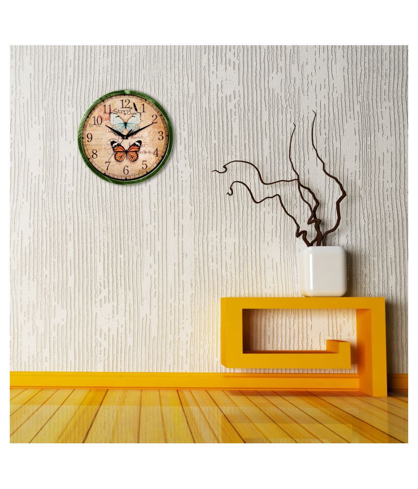 Story Home Circular Analog Wall Clock 25 x 25 cm Story Home Circular Analog Wall SDL 1 d039f