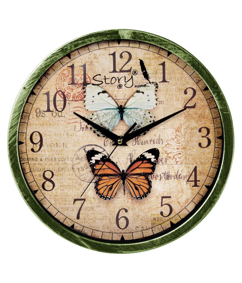 Story Home Circular Analog Wall Clock 25 x 25 cm Story Home Circular Analog Wall SDL 2 9faee