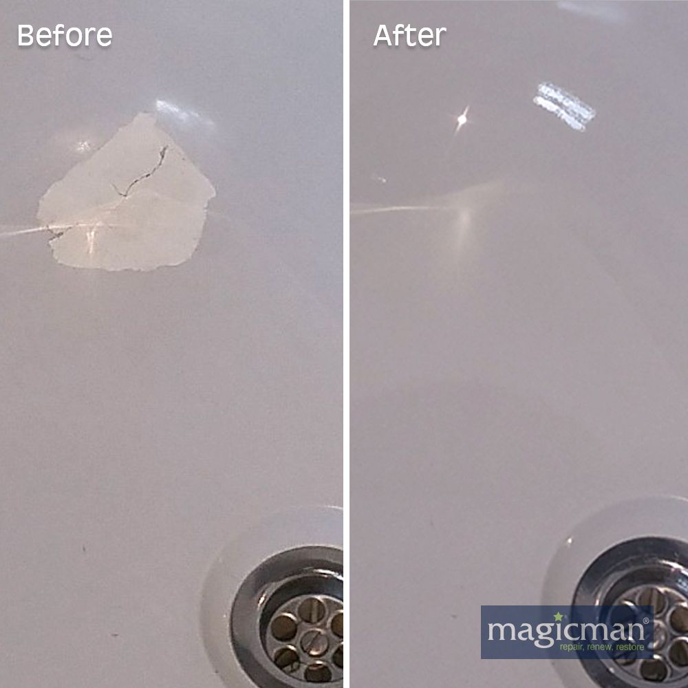 Even a botched bath repair can be salvaged by Magicman We de0de9cf4cbc30f d6dcdeb20fa6